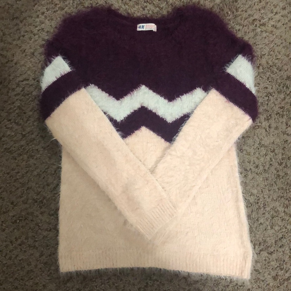 Cute fuzzy long sleeve